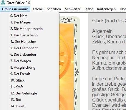tarot office tarotkarten